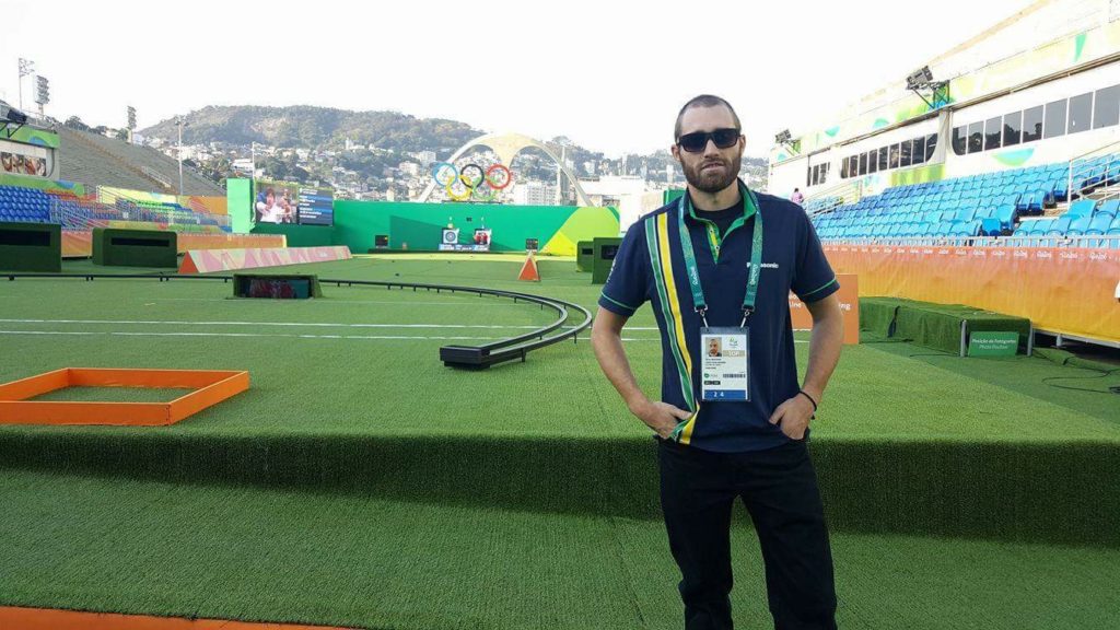 photo - Aaron Brassard at the Rio Games